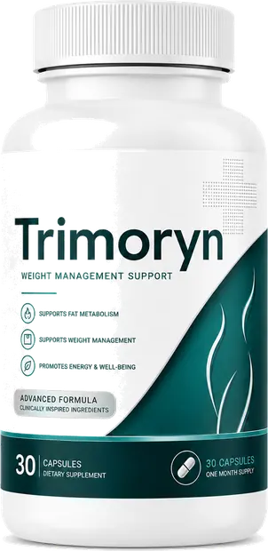Trimoryn bottle — once-daily metabolism and appetite support capsules for women over 40